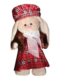 Мягкая игрушка Зайка Ми Эдинбург девочка (25см) (StS-084)