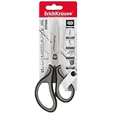 Ножницы 170мм офисные "Megapolis Ergo" эргоном.ручки, черные, блистер, ErichKrause