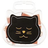 Зажимы для бумаг «Кошка», 19 мм, 10 штук - 0