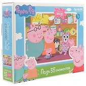 Пазл Оригами 35эл MAXI Peppa Pig Магазин игрушек 01545 - 0