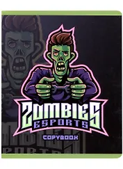 Тетрадь в клетку Listoff, Gamer, 48 листов, в ассортименте