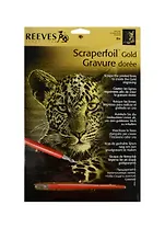 Набор д/творчества REEVES гравюра медная Детеныш леопарда PPCF25