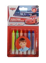 Аквагрим MultArt Карандаши выдвижные Disney Тачки (180584) (6 неоновых цветов) (блистер) (в кор. 4х24шт)