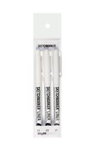 Линеры 3шт Sketchmarker&Pushkinskiy" 0.2/0.3/0.7, цвет черный, Sketchmarker