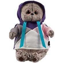 Мягкая игрушка Басик в разноцветной толстовке (19 см) (Ks19-180)