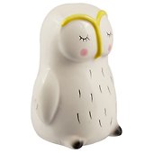 Копилка Сова с закрытыми глазками (керамика) (14х10) (12-FENGDA-HP750-F/C) - 1