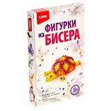 Набор для творчества LORI Фигурки из бисера "Солнечная черепашка" Бис-078
