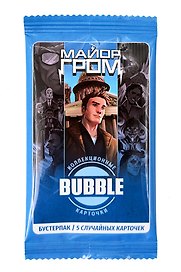 Бустерпак «Майор Гром Коллекционные Bubble карточки»