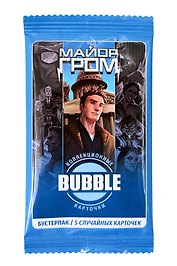 Бустерпак "Майор Гром". Коллекционные Bubble карточки