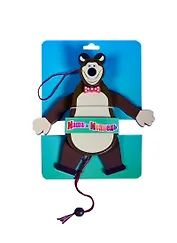 Игрушка деревянная Медведь дергунчик (YX103) (упаковка)