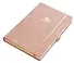 Ежедневник дат. 2026г. А5 176л 140x200 мм "Grace" розовый, иск. кожа, тв.переплет, тисн.фольгой, резинка, скругл.углы - 1