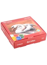 Краски гуашевые "Art idea", 24 гр, 16 цветов