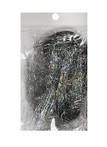 Дождик блестящий для декора в блистере 10гр серебрянный