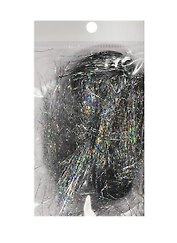 Дождик блестящий для декора, серебряный, 10г