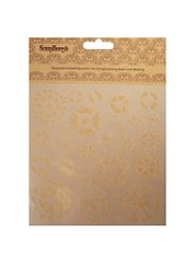 Трафарет Шестеренки (SCB53100002) (15,2х15,2см) (толщина 0,31мм) (упаковка)