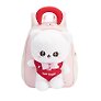 Рюкзак детский «Cat» с игрушкой, 1 отделение, 2 кармана, 30,5×23,5×12,5 см, розовый, Sun Eight