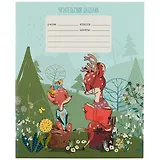 Дневник читательский 24л. "Лесная школа" мат.лам., выб.лак.