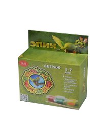 Набор для создания витража Колибри (Эпик) (49632) (Делай с мамой) (5-7л.)