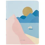 Тетрадь в клетку Be Smart, "Golden Sun. Парусник", 48 листов