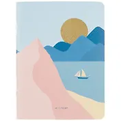 Тетрадь в клетку Be Smart, "Golden Sun. Парусник", 48 листов