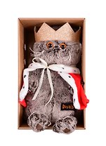Игрушка мягкая Budi Basa, Басик - царь (22 см) (Ks22-159)