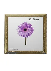 Рамка пластик 30*30 "Daria" старое серебро, 100 рамок