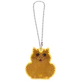 Световозвращающая подвеска Coreflect Кот оранжевый (51019.70)