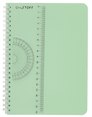 Тетрадь в клетку Listoff, "Мятная тетрадь", А5, 80 листов