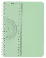 Тетрадь в клетку Listoff, "Мятная тетрадь", А5, 80 листов