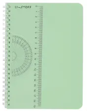 Тетрадь в клетку Listoff, "Мятная тетрадь", А5, 80 листов