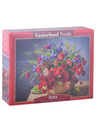 Пазл «Букет с маками» 500 элементов, Castorland