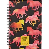 Скетчбук А5 100л "SKETСHBOOK. Sketch" белый офсет, 100г/м2, евроспираль