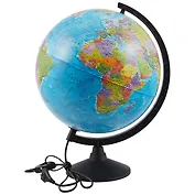 Глобус политический, подсветка, диаметр 32 см