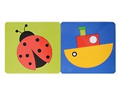 Развиваем зрение. Зеленая. Книжка-гармошка - 1