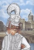 Раскраска "Стражи Санкт-Петербурга" - 2