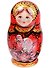 Матрешка Узор (5 предм.) (С-6 (85) - 0