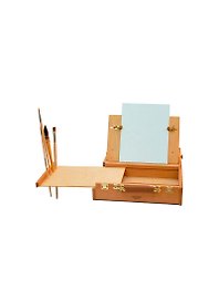 Ящик для красок 24*33см, раскладной, бук, М104, Mabef