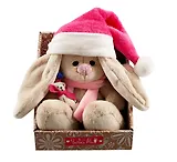 Зайка Ми в малиновом колпачке (15 см) (SidX-482)