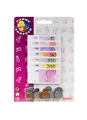 Набор Игрушечные деньги (4528647) (24/144) (40 монет+98 купюр) (3+) (блистер)