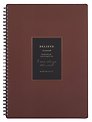 Тетрадь «Believe», А4, 96 листов в клетку, коричневая рамка, спираль, фольга