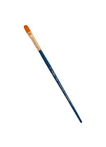 Кисть художественная Галерея, синтетика, плоскоовальная, короткая ручка №8, Гамма