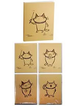 Записная книжка "Cute cat" А6- 40 листов нелинованная