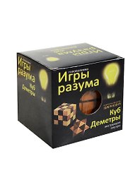 Головоломка Игры разума Куб Деметры (544487) (дерево) (3+) (коробка)