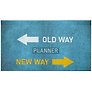 Планинг недат. 64л "New way" настольный, 7БЦ, мат.лам, покрытие Soft Touch, офсет