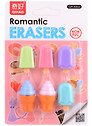 Набор ластиков (6шт) "Ice cream", ассорти, блистер
