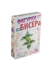 LORI Бис-026 Фигурки из бисера Крокодильчик (набор для творчества) (8+) (коробка)