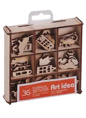 Набор для скрапбукинга Городские улочки (36дет.) (drn-007) (упаковка) (Art idea )