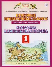 Русский язык. Математика. 1 класс. Итоговые проверочные работы. Итоговая комплексная работа