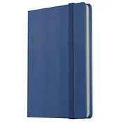 Записная книжка А7 80л лин. "Joy Book. Спелая голубика" иск.кожа, тонир.блок, скругл.углы, ляссе, резинка, карман на задн.форзаце