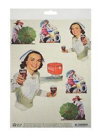 Декупажная карта Coca-Cola (S-001) (упаковка)